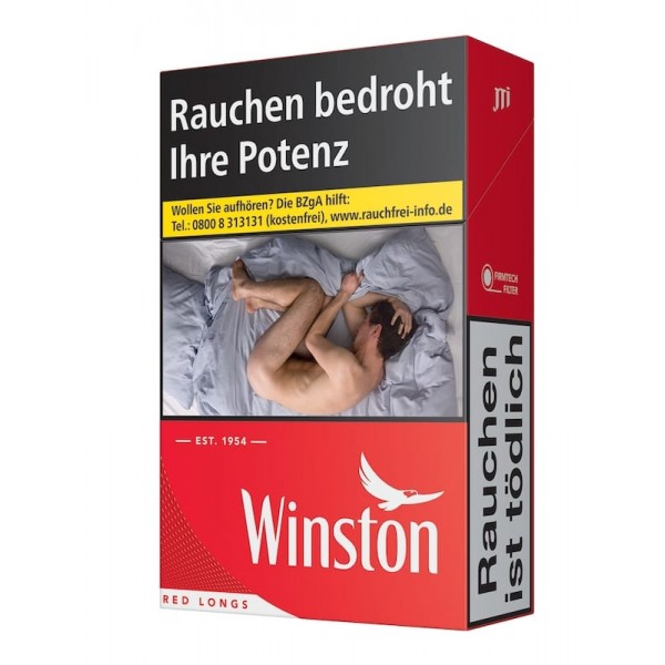 WINSTON Zigaretten Red Long XXL (8x29)
