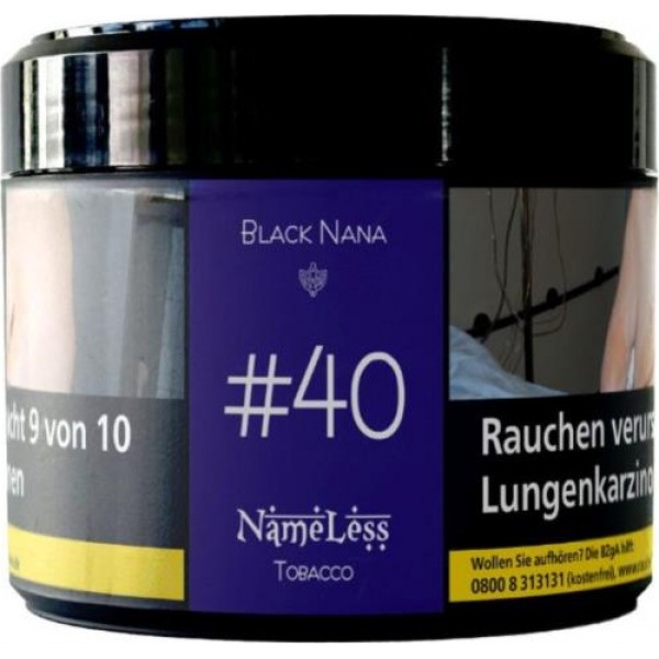 WP-Tabak Nameless "Black Nana" 200g-Packung