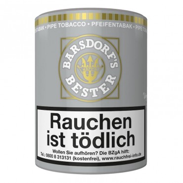 Pfeifentabak Käpt'n Barsdorf Bester Bright Virginia 160 Gramm