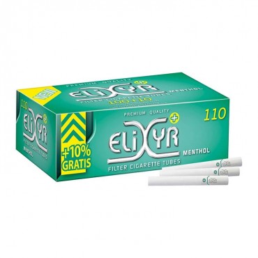 550 Stück Energy King Size Menthol Zigarettenhülsen