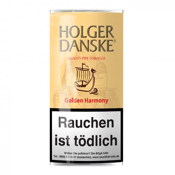 Pfeifentabak Holger Danske Golden Harmony 40 Gramm