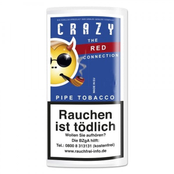 Pfeifentabak Crazy The Red Connection 50 Gramm