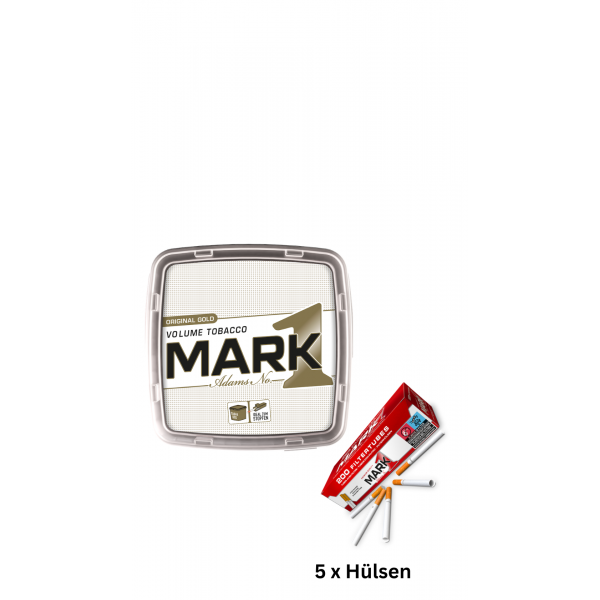 EIMER MARK ADAMS GOLD Volumentabak 400 Gramm & 1.000 Mark 1 Hülsen