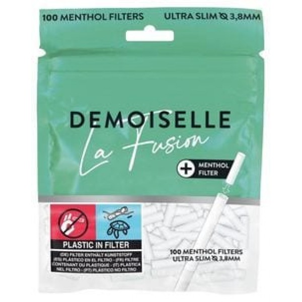 Demoisell La Fusion Menthol Filter Tips (10 x 100 Stück)