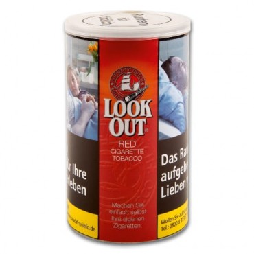 Zigarettentabak Look Out Red American Blend Volumen 150 Gramm