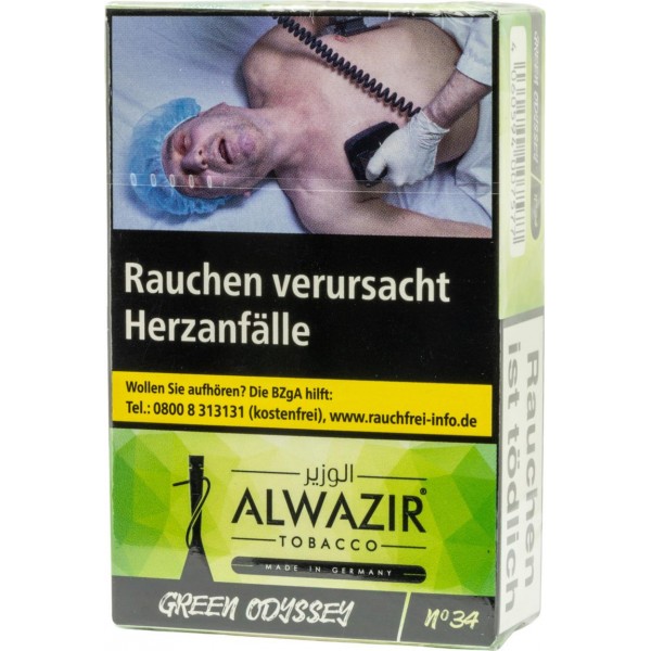 WP-Tabak Alwazir "Odyssey No. 34" 20gr.-Packung