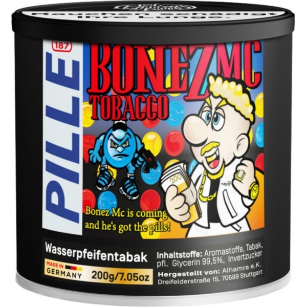 WP-Tabak 187 Tobacco "Pille" 200gr-Dose