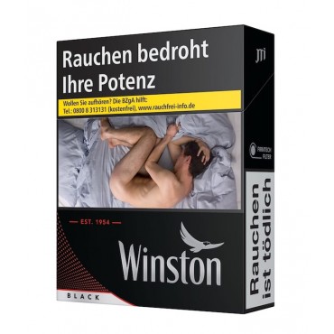 WINSTON Zigaretten Black L (10x20)