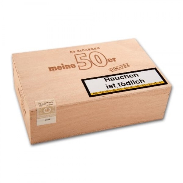 Meine 50er Sumatra 50 Zigarren