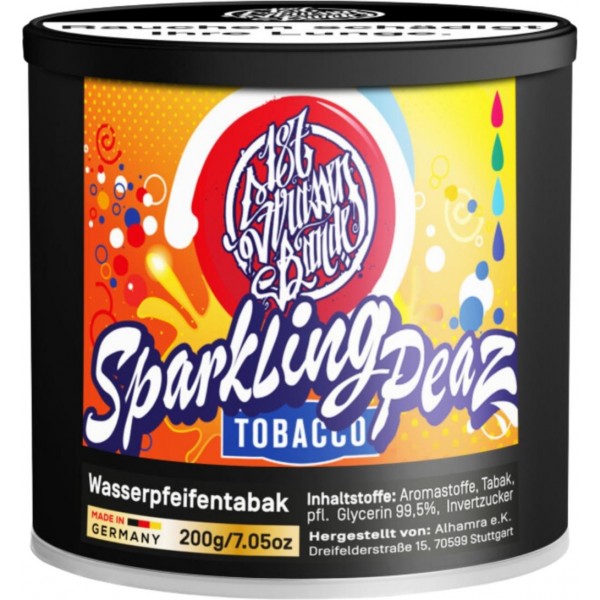 WP-Tabak 187 Tobacco "Sparkling Peaz" 200gr-Dose