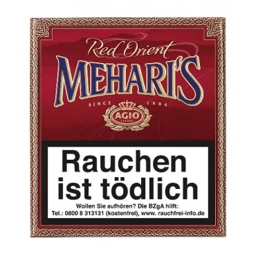 Agio Mehari's Red Orient 20 Zigarillos