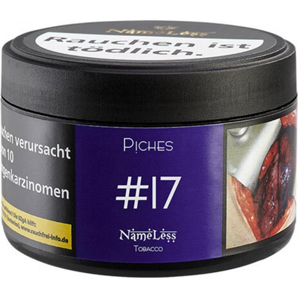 WP-Tabak Nameless "#17 Piches" 25gr-Dose