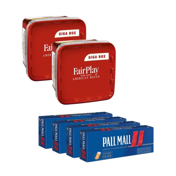 2x FairPlay Maxi Box + 4x PM Rot Hülsen