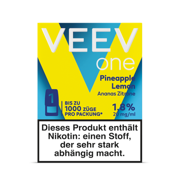 E-Shisha VEEV ONE PODS Pineapple Lemon