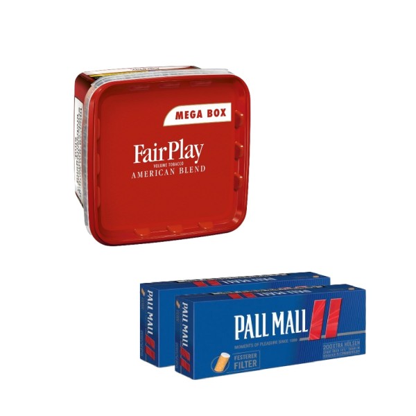 1x Fairplay Mega Box + 2x PM Rot Hülsen