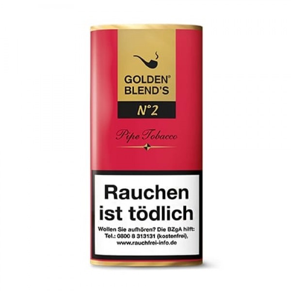 Pfeifentabak Golden Blend's No.2 50 Gramm