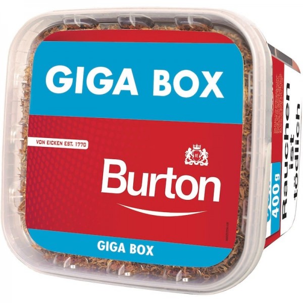 BURTON Volumen Full Red Zigarettentabak XXXL 400 GRAMM