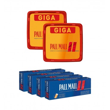 2 x PallMall Maxi Box + 6x PM Rot Hülsen