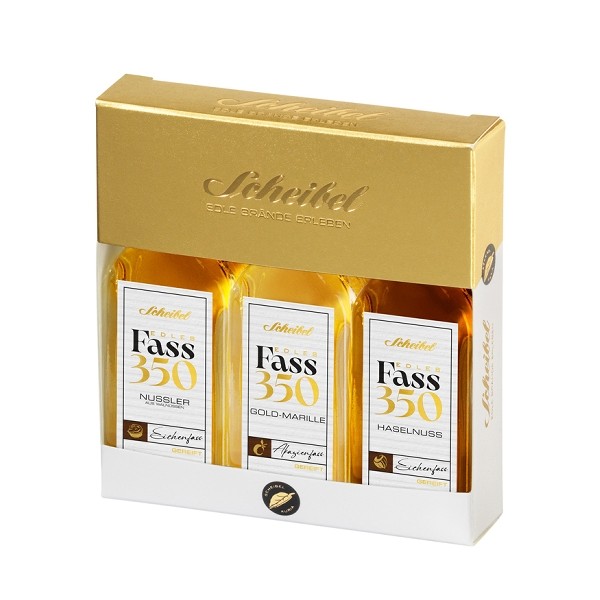 Brand SCHEIBEL Edles Fass 350 40% Vol. 3x 20ml.