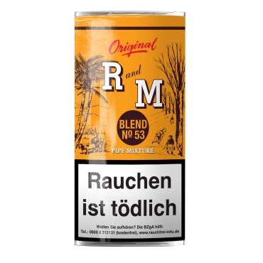 Pfeifentabak R and M Blend No.53 50 Gramm