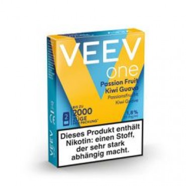 E-Shisha VEEV ONE PODS Passion Fruit Kiwi Guava
