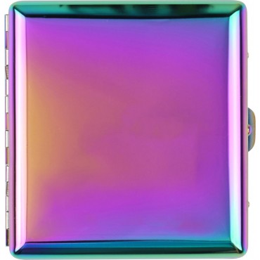 Zigarettenetui Metall "Rainbow" 20er