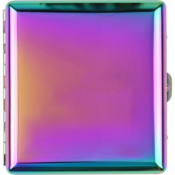 Zigarettenetui Metall "Rainbow" 20er