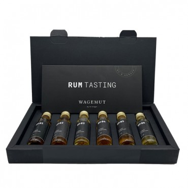 Rum WAGEMUT Tasting Set 33,2-51,5% Vol. 6x20ml