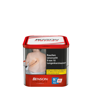 DOSE BENSON & HEDGES VOLUME Tabak RED 40 Gramm