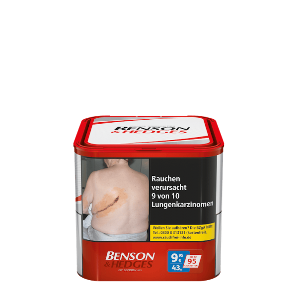 DOSE BENSON & HEDGES VOLUME Tabak RED 40 Gramm