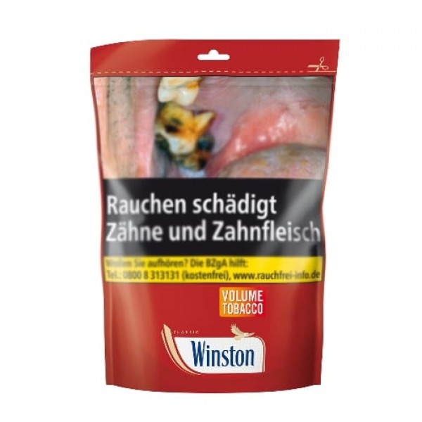 Winston Zigarettentabak Classic Volumen XXL-Beutel 105 Gramm