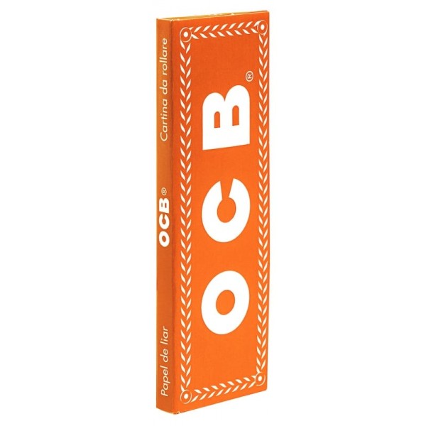 Einzeln Zigarettenpapier OCB Orange 1x50 Blatt