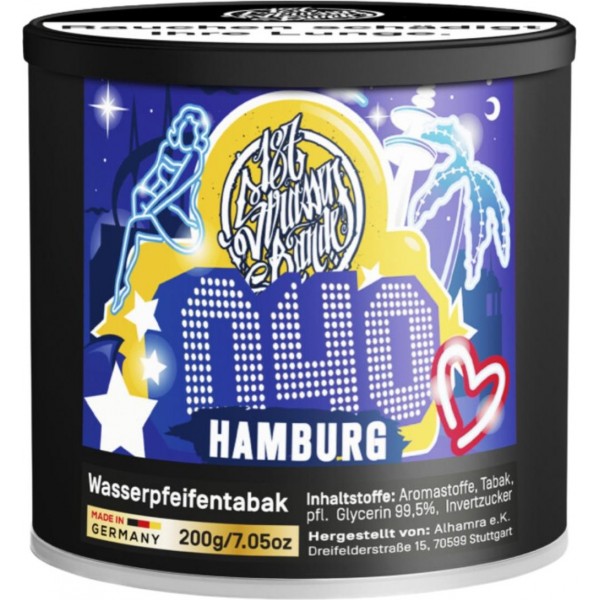 WP-Tabak 187 Tobacco "040 Hamburg" 200gr-Dose