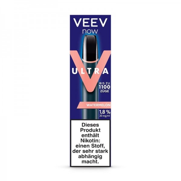 E-Shisha VEEV NOW Ultra Einweg Watermelon 20mg