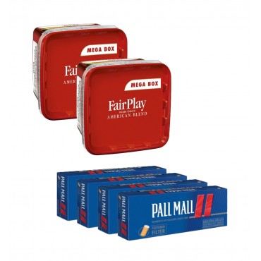 2x Fair Play Mega Box + 4x PM Rot Hülsen
