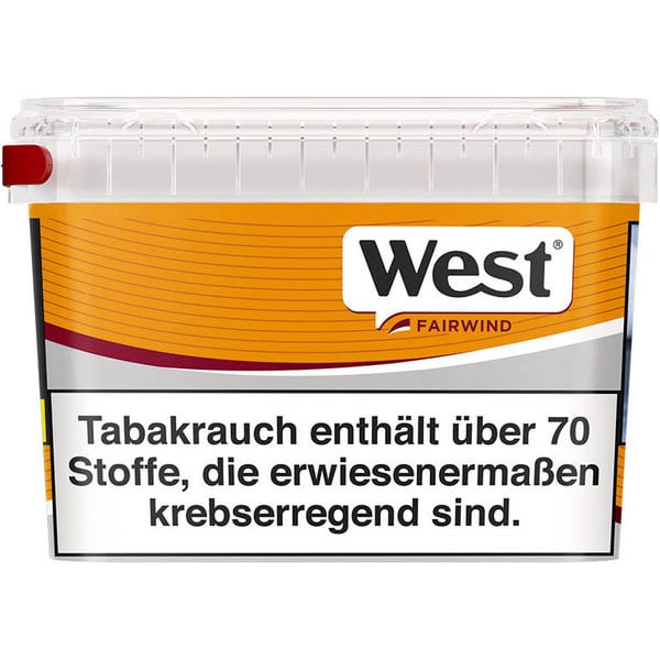 EIMER WEST Zigarettentabak Yellow 110 Gramm
