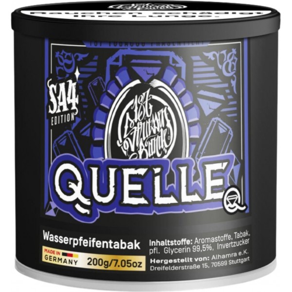 WP-Tabak 187 Tobacco "Quelle" 200gr-Dose