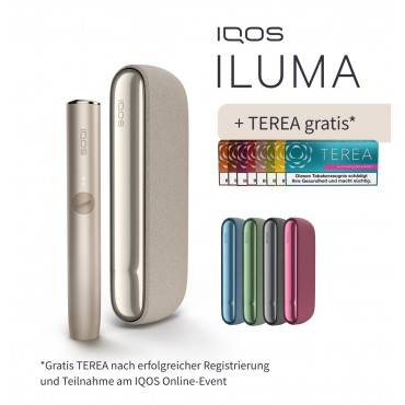 IQOS ILUMA Pebble Beige inklusive TEREA Gratis