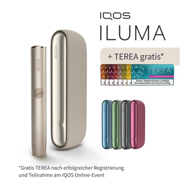 IQOS ILUMA Pebble Beige inklusive TEREA Gratis