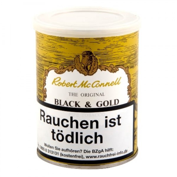 Pfeifentabak Robert McConnell Black & Gold 100 Gramm