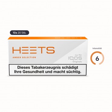10 Schachteln HEETS Amber Selection