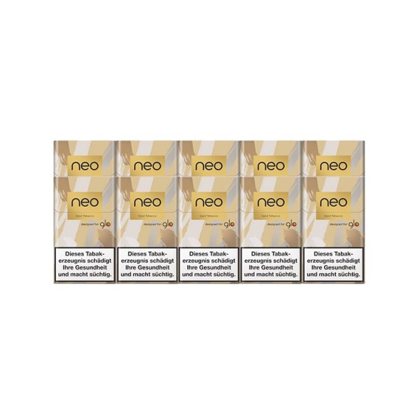 10 Schachteln neo™ Gold Tobacco