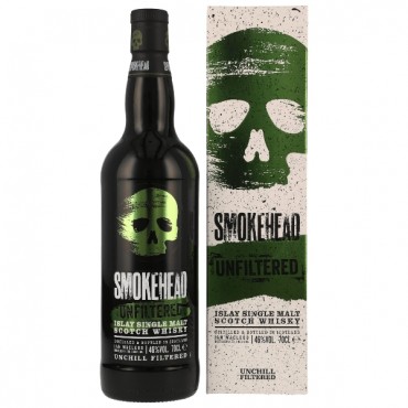 SMOKEHEAD unfiltered 46 % Vol.
