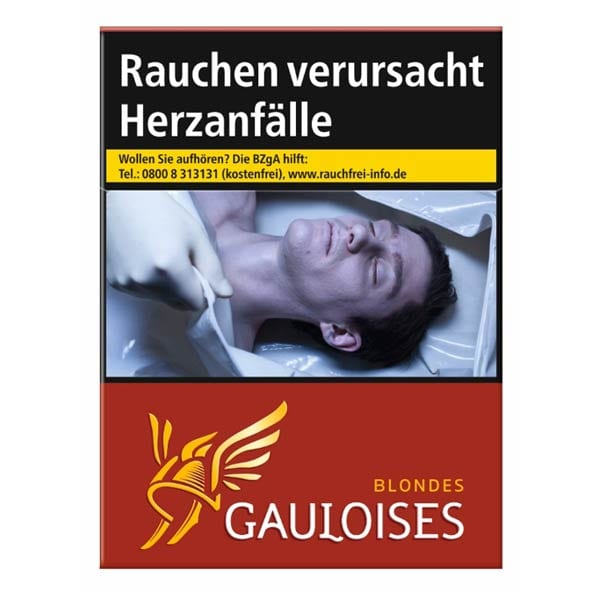 GAULOISES Blondes Rot Edition Automatenpackung 9,00 Euro (10x20)