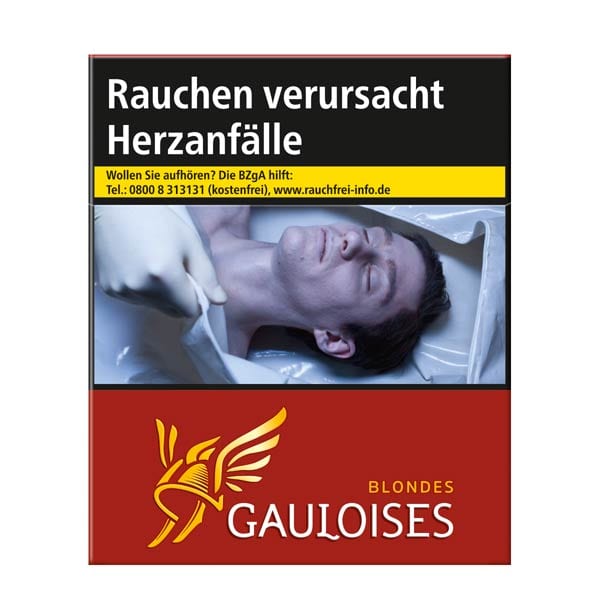 Gauloises Zigaretten Blondes rot (8x23)