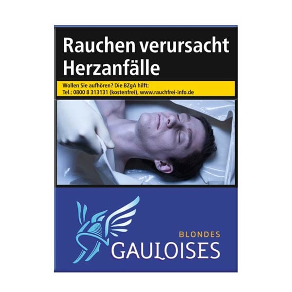 GAULOISES Blondes Blau Automatenpackung 9,00 Euro (10x20)
