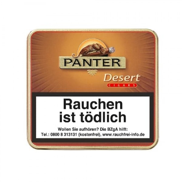 Panter Desert 20 Zigarillos OHNE FILTER