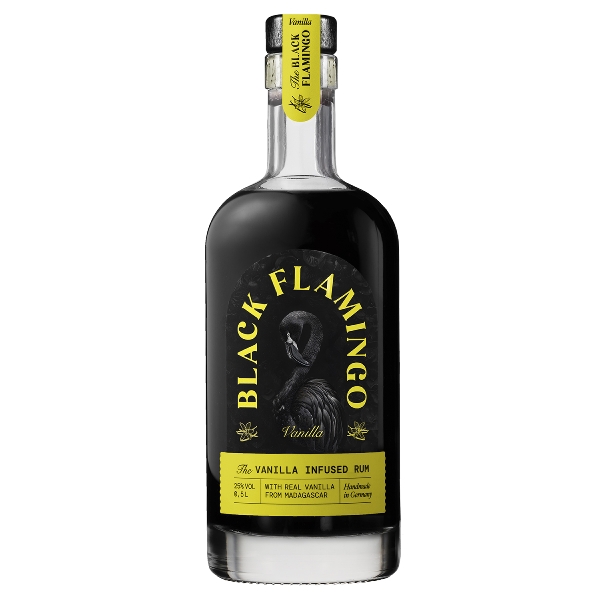 Likör Rum BLACK FLAMINGO Vanilla 25% Vol.