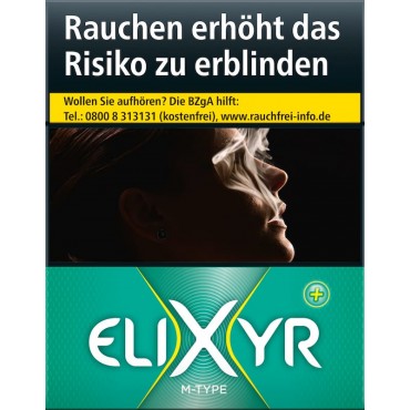 ELIXYR+ Grün Zigaretten XL 9,00 Euro (8x25)