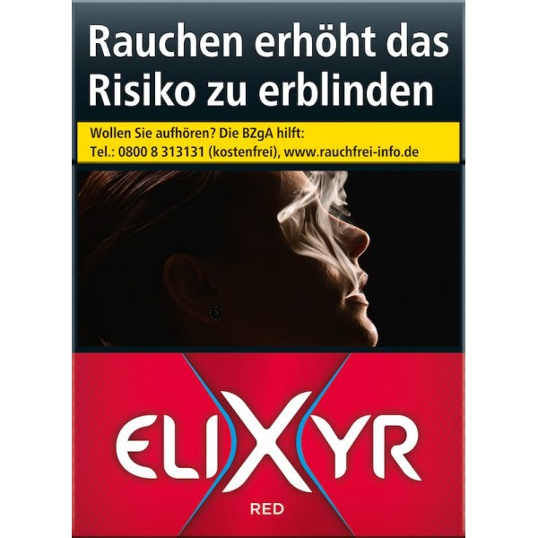 Elixyr Zigaretten Red XXXL (8x27)
